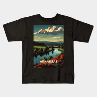 Arkansas State Travel Kids T-Shirt